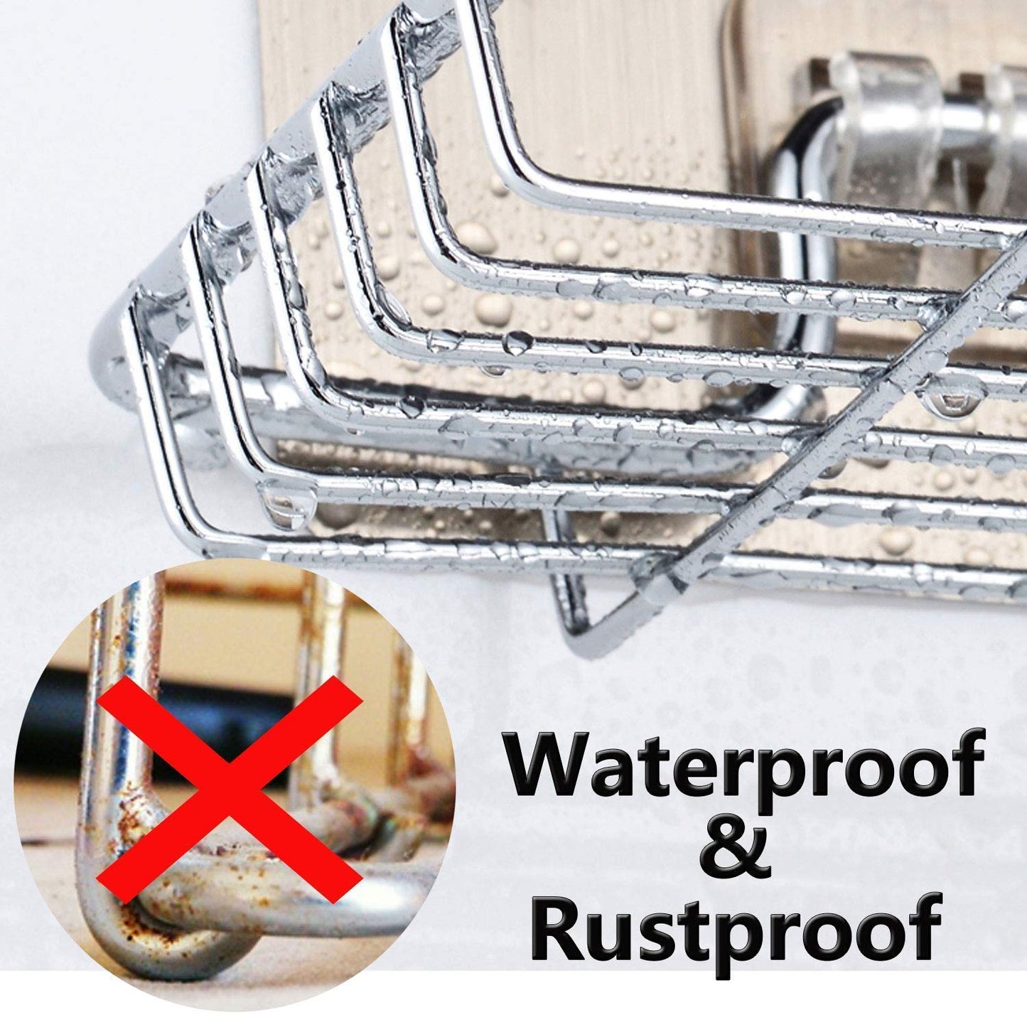 Wall Mounted Stainless Steel Soap Dish – Double Layer