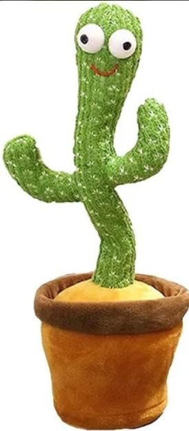 Felmico Rechargeable Talking & Dancing Cactus Toy (0-3 yrs)
