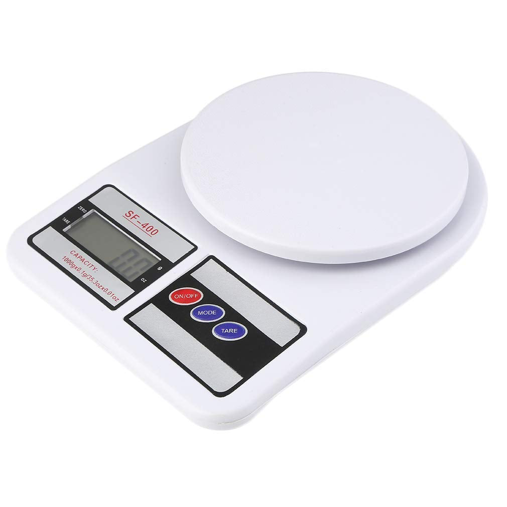 Felmico SF-400 Digital Kitchen Weighing Scale – Portable Multipurpose Electronic Scale with Backlight Display | 10 Kg Capacity