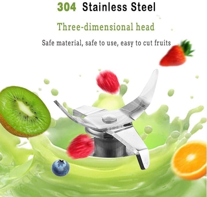 Portable USB Juice Blender – 420ml Rechargeable Mini Juicer