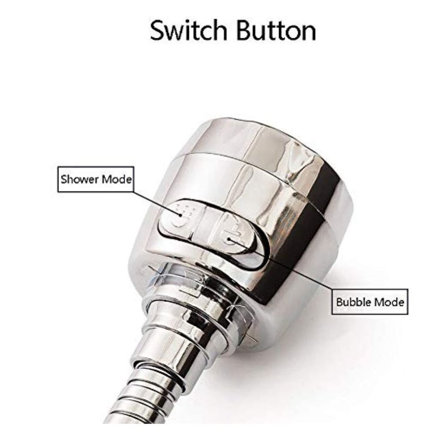 Felmico 360 Degree Rotation Stainless Steel Faucet with Water-Saving Bubbler