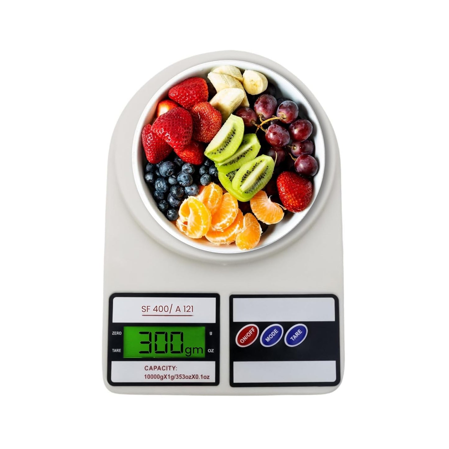 Felmico SF-400 Digital Kitchen Weighing Scale – Portable Multipurpose Electronic Scale with Backlight Display | 10 Kg Capacity