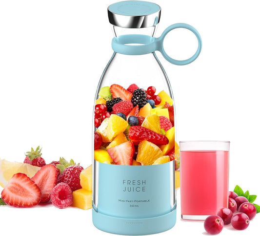Portable USB Juice Blender – 420ml Rechargeable Mini Juicer